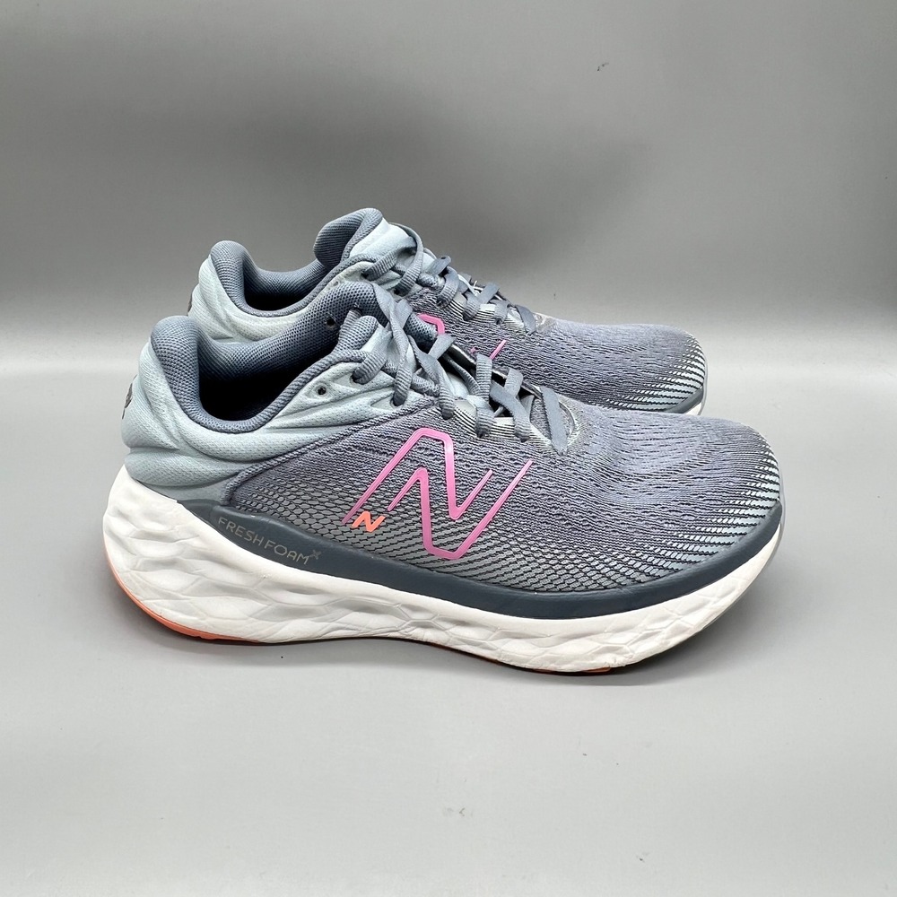 New Balance Shoes Women 7.5 Gray Pink Fresh Foam X 840 Running Athletic Sneakers